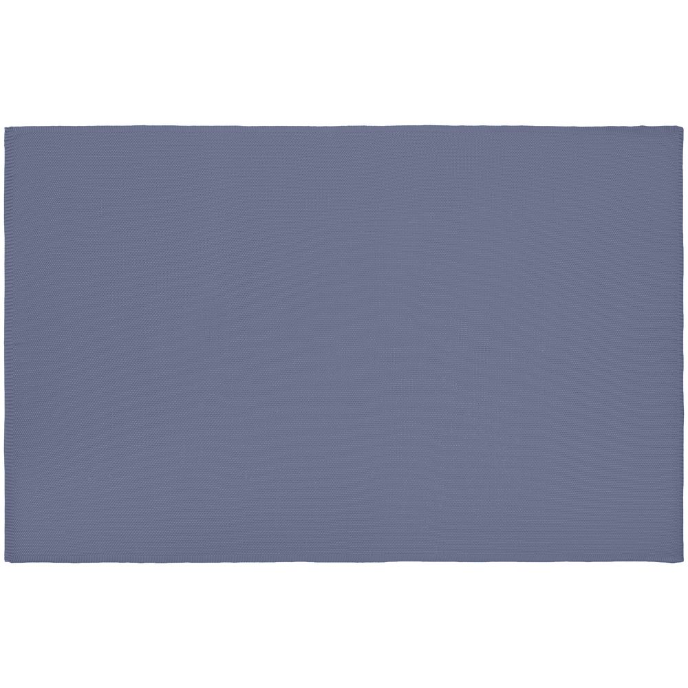 Плед Longview, серо-синий (сланец)