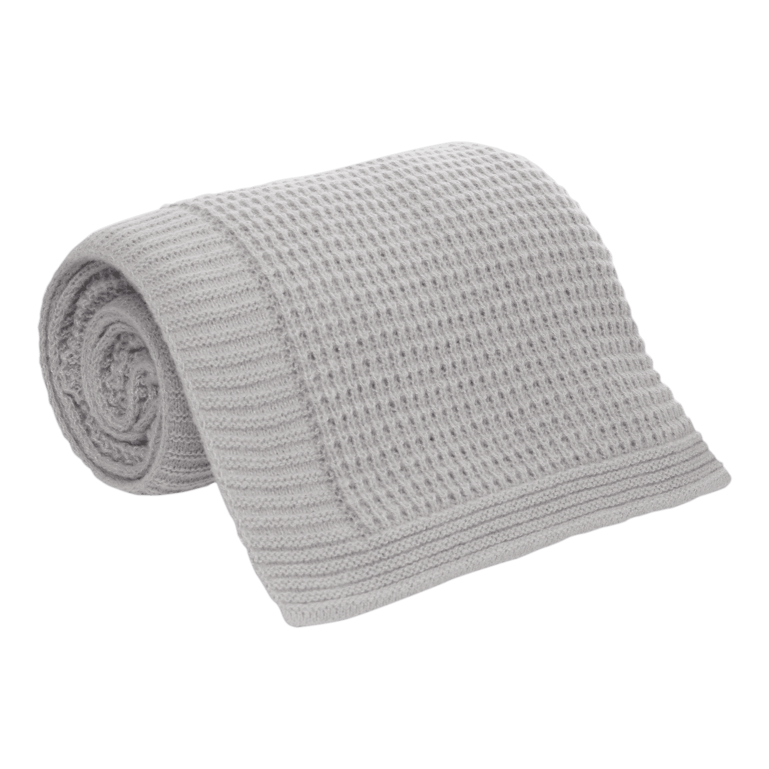 Плед Мальта Софт (Malta Soft) вязаный, 160*90 см, серый