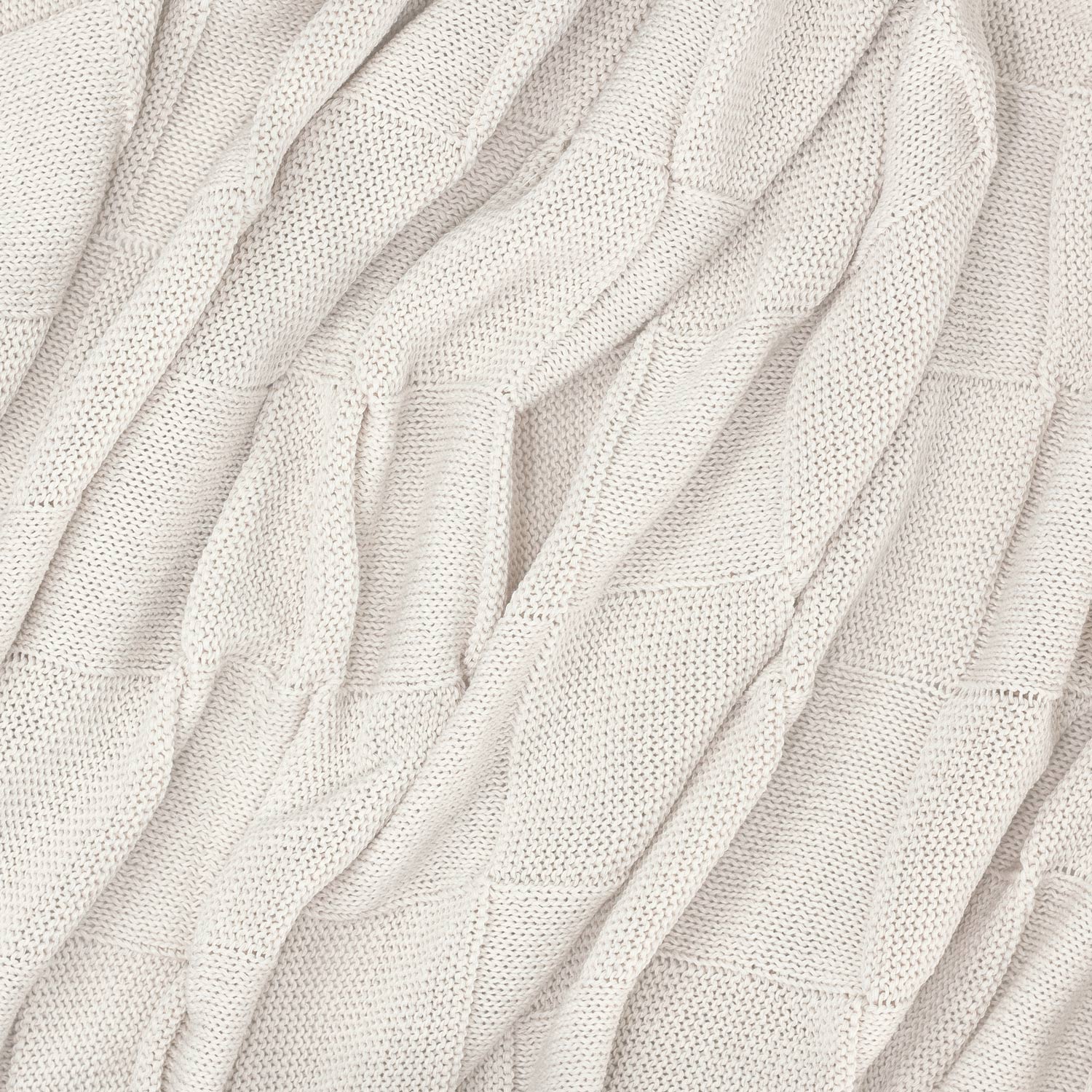 Плед Селла (Cella) вязаный, бежевый (без подарочной коробки)