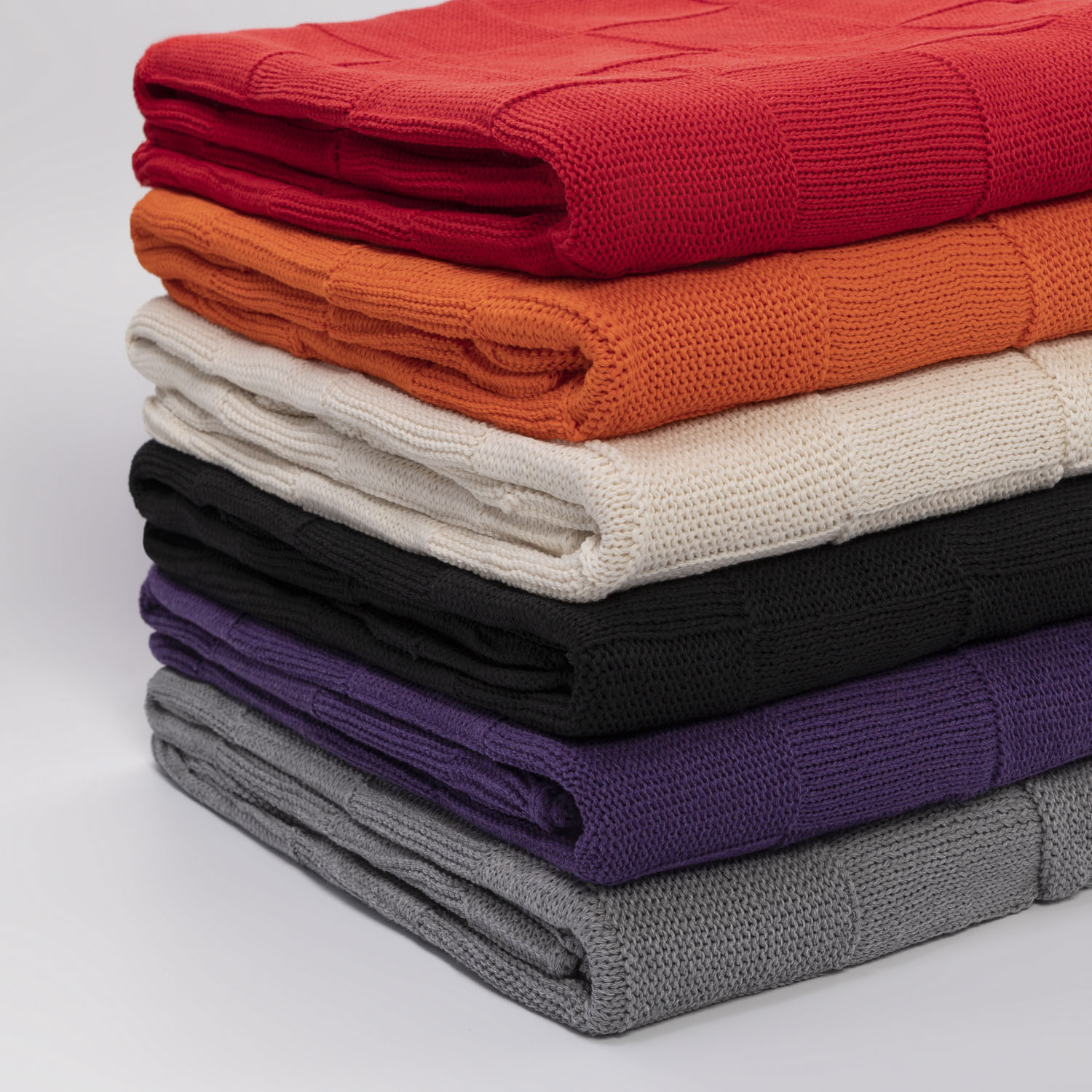 Плед Селла (Cella) вязаный, бежевый (без подарочной коробки)