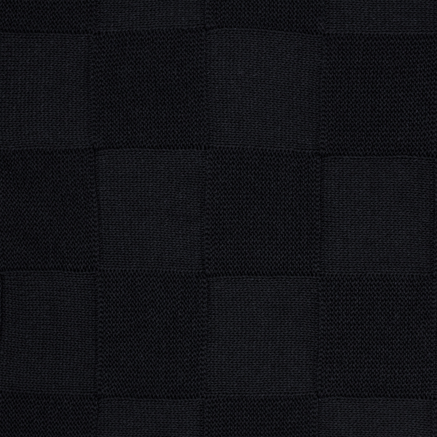 Плед Селла (Cella) вязаный, темно-синий (без подарочной коробки)