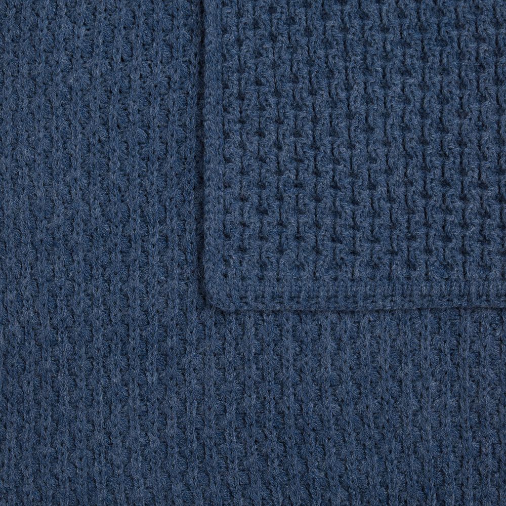 Плед Serenita, синий (джинс)