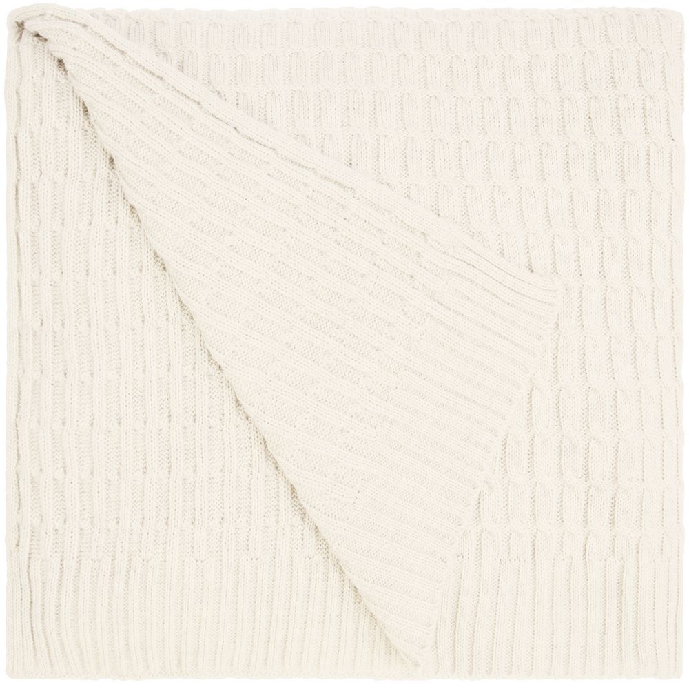 Плед Slumberland, белый (молочный)