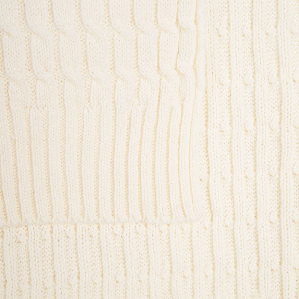 Плед Slumberland, белый (молочный)