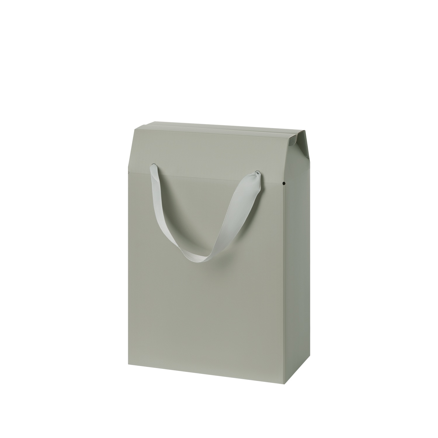 Подарочная коробка-пакет универсальная малая, серая