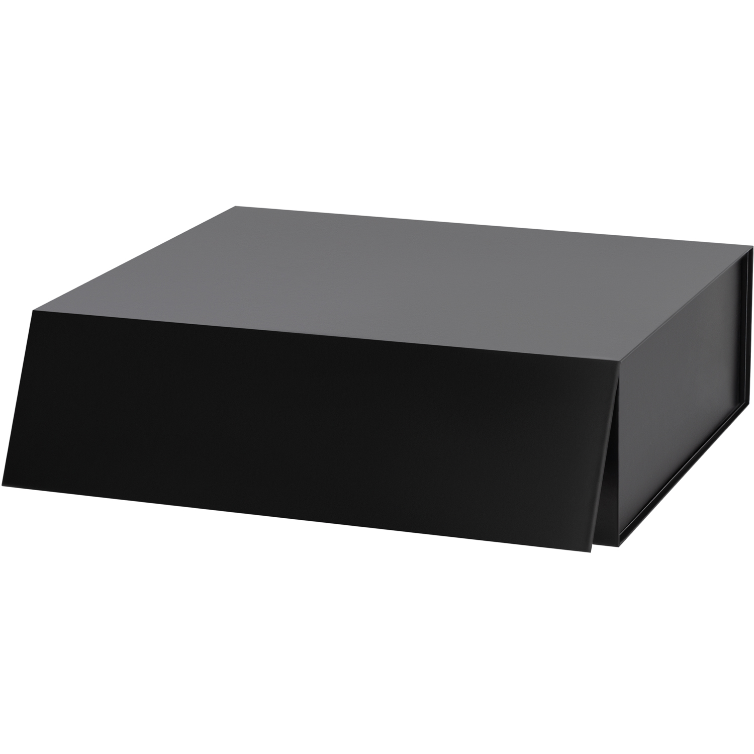 Подарочная коробка-трансформер большая, черная