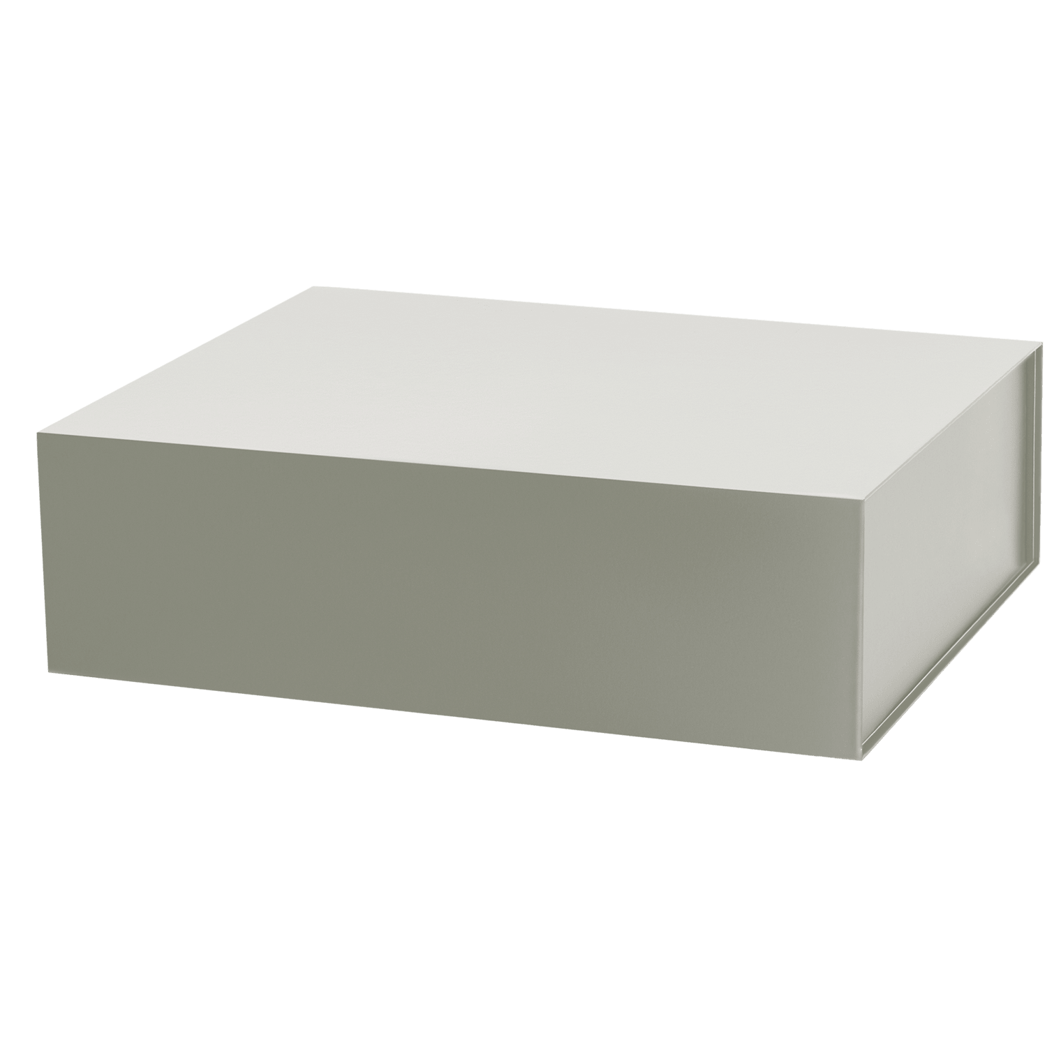 Подарочная коробка-трансформер большая, серая