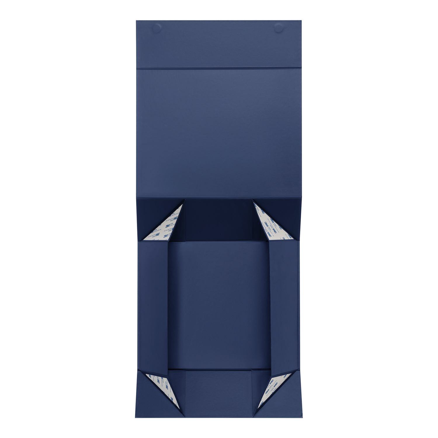 Подарочная коробка-трансформер большая, синяя