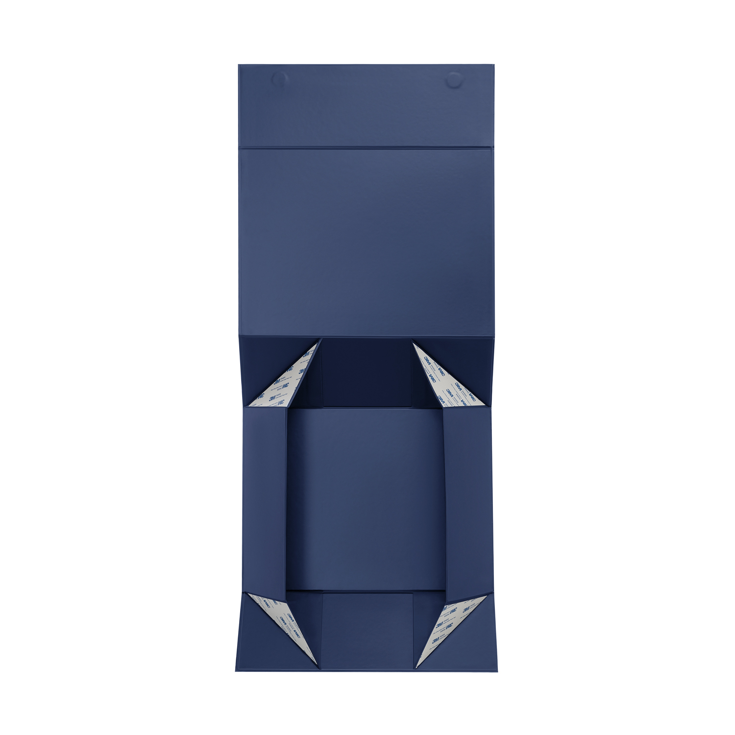 Подарочная коробка-трансформер средняя, синяя