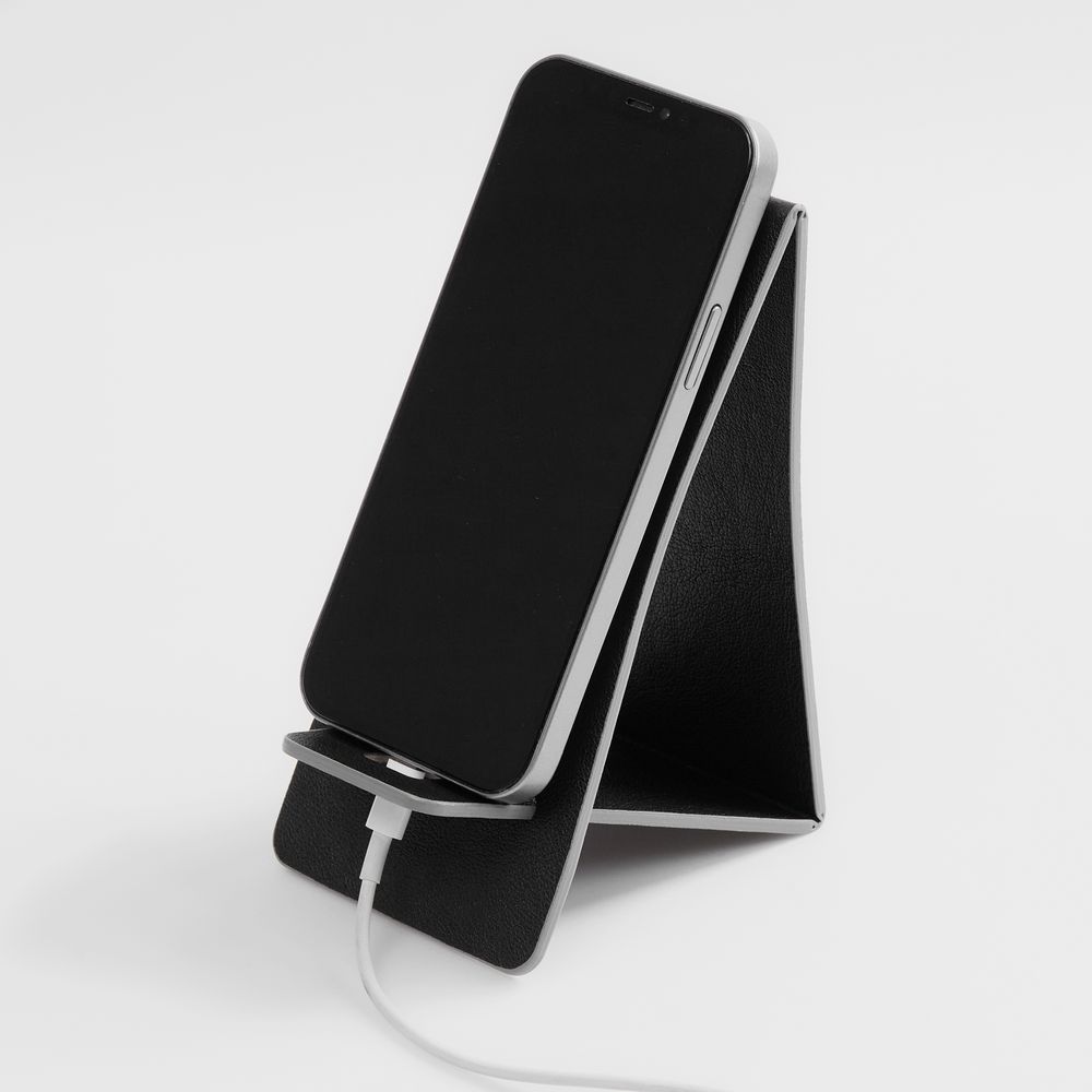 Подставка для телефона Petrus, черная