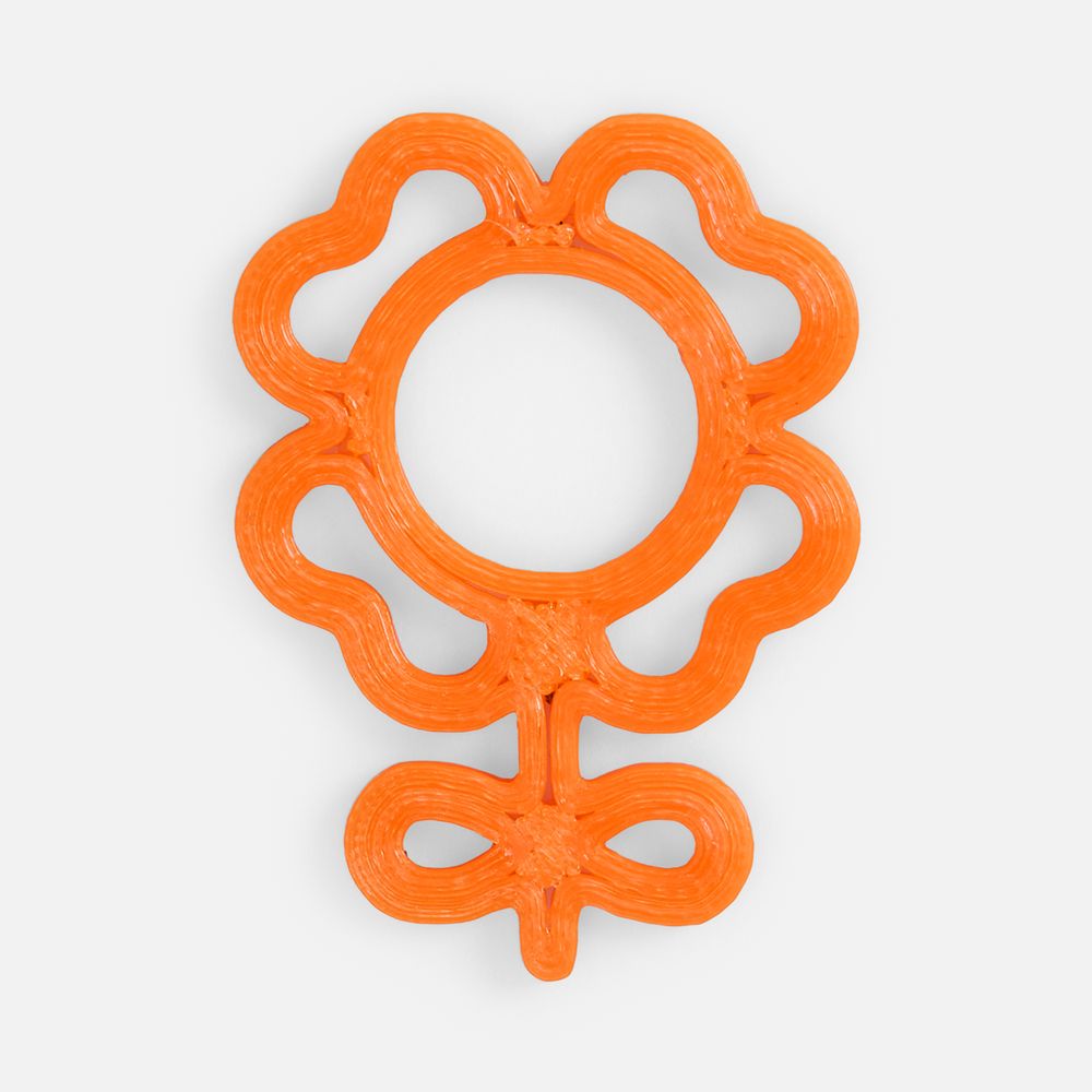 Подвеска Flora, 3D-печать на заказ, подсолнух