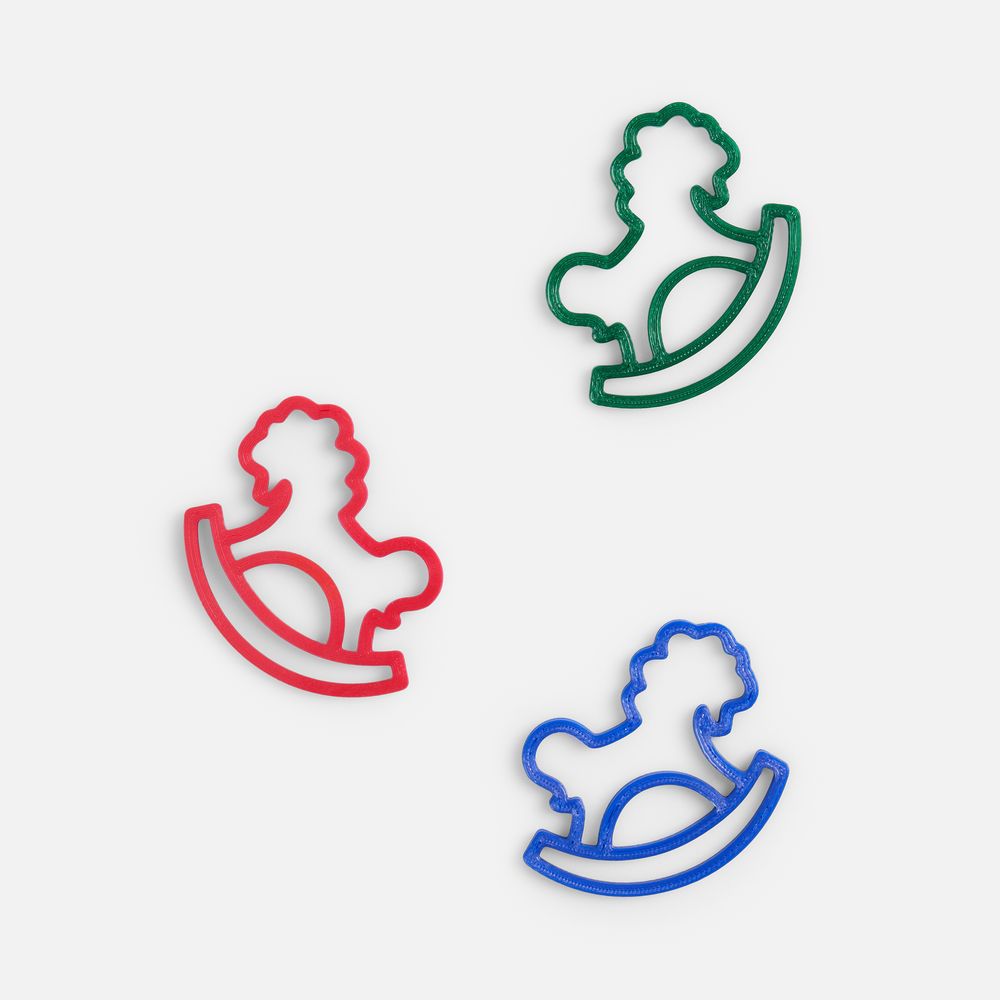 Подвеска «Лошадка-качалка», 3D-печать на заказ