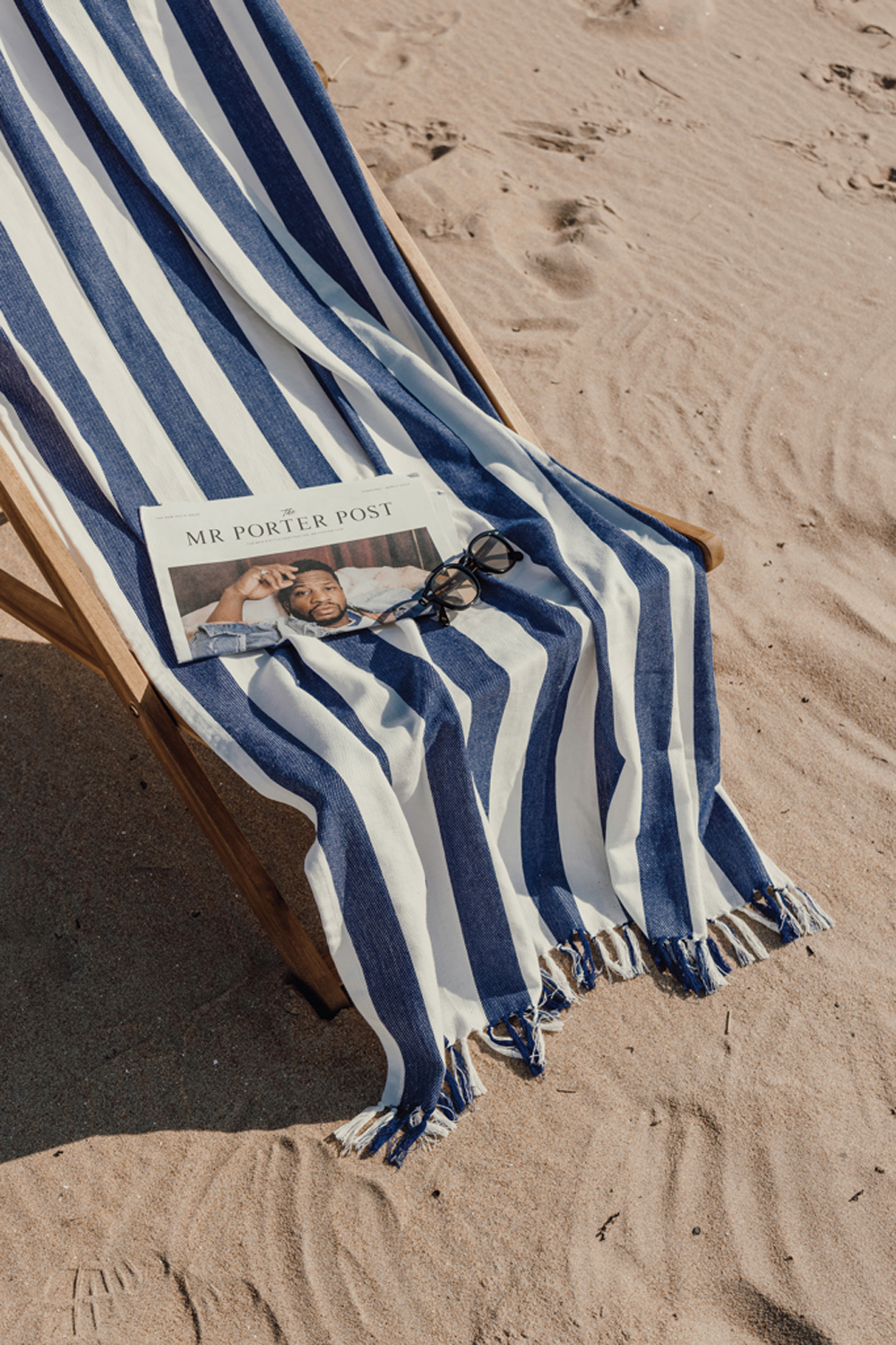 Полотенце для хаммама VINGA Ornos из переработанного хлопка GRS, 80х180 см