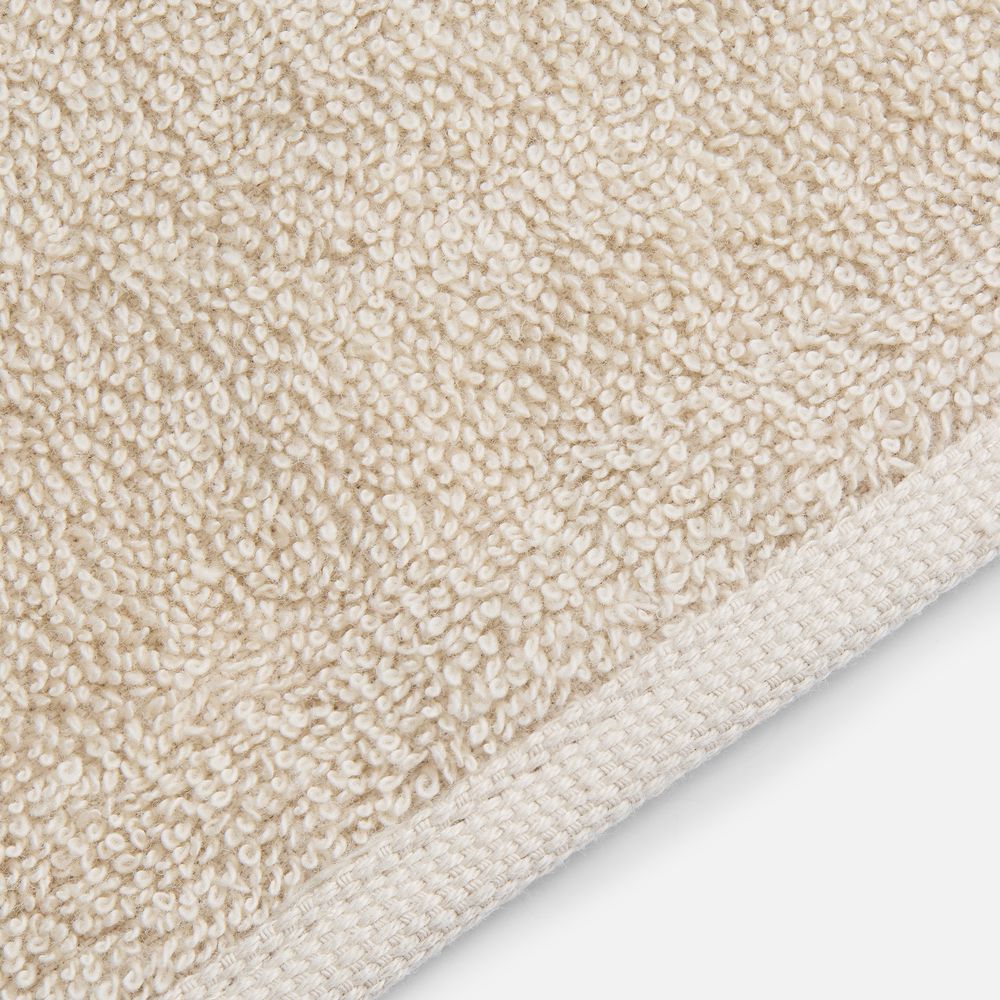 Полотенце махровое Hoya, большое, бежевое