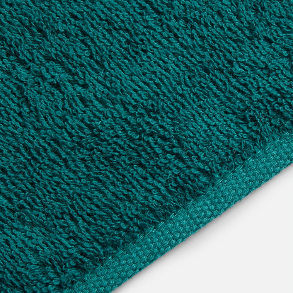 Полотенце махровое Hoya, среднее, темно-бирюзовое