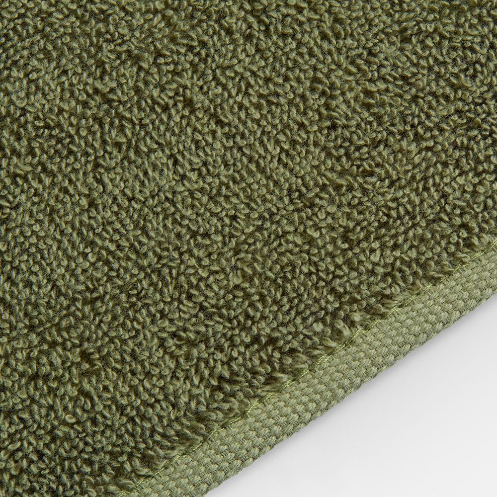 Полотенце махровое Terrychic XL, зеленое