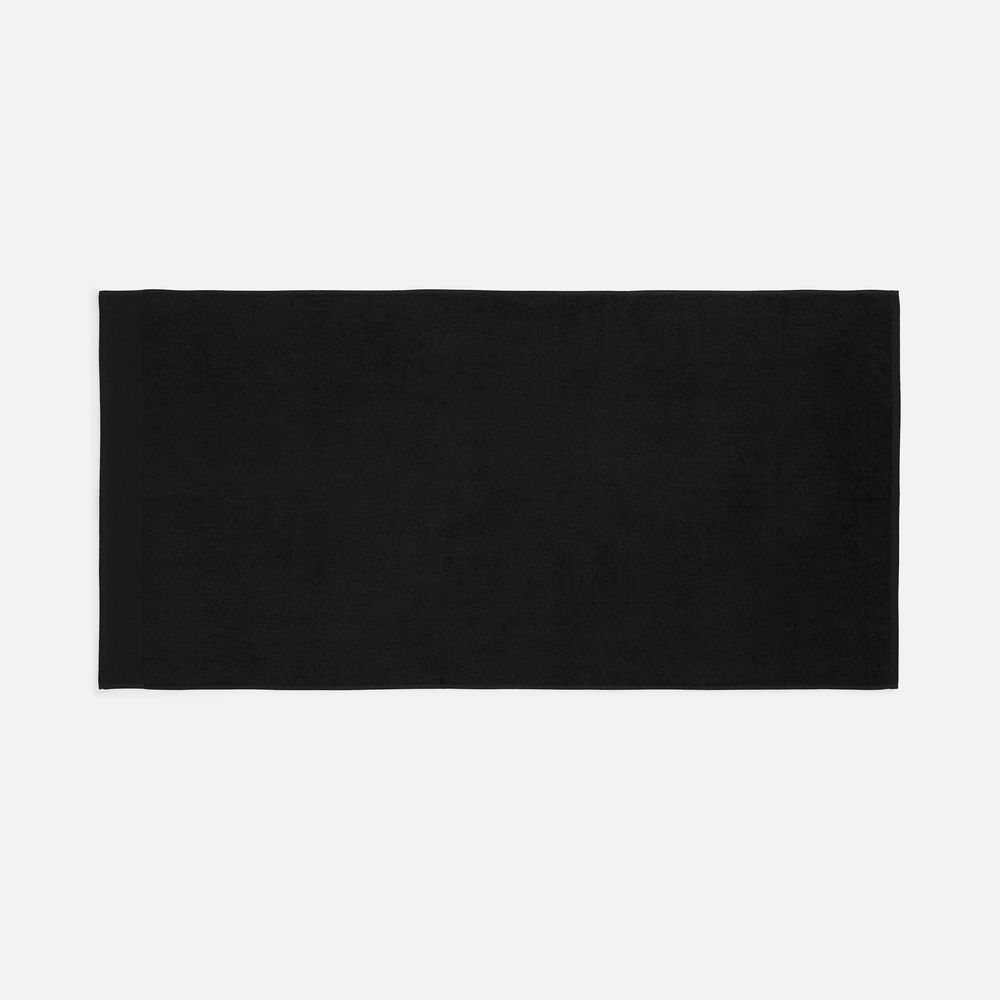 Полотенце Odelle, большое, черное