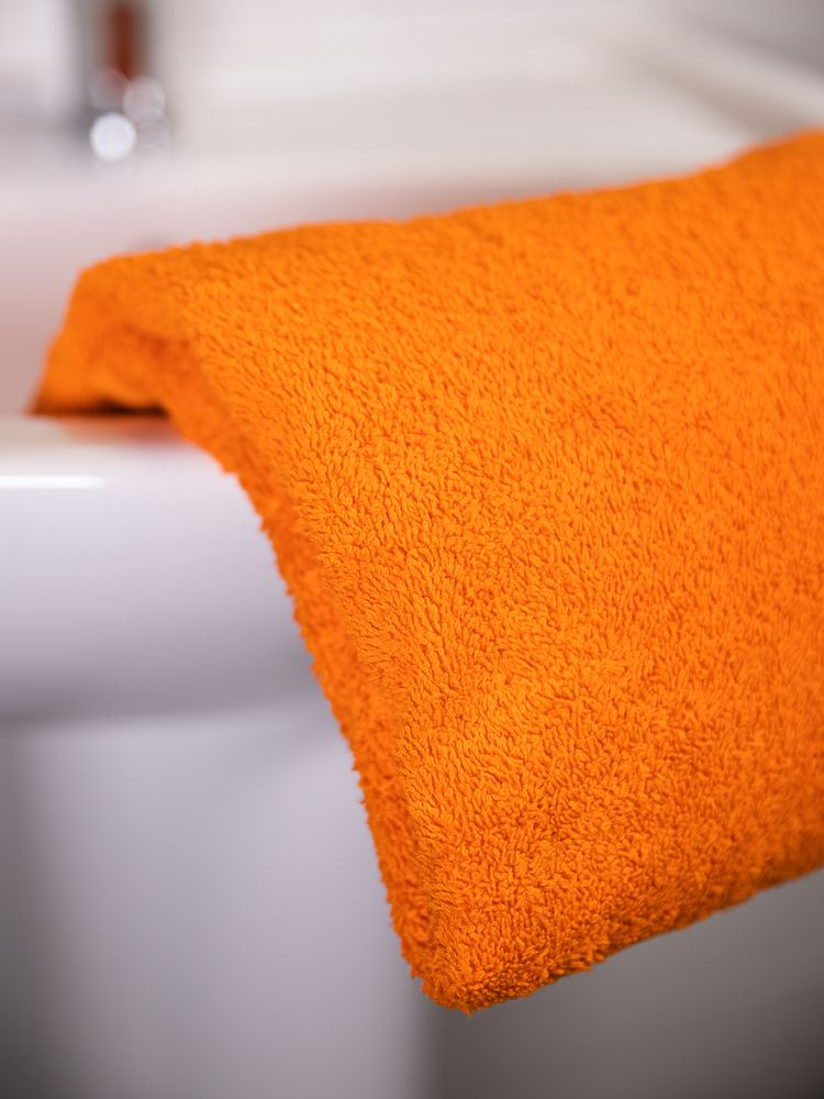 Полотенце Odelle, большое, оранжевое