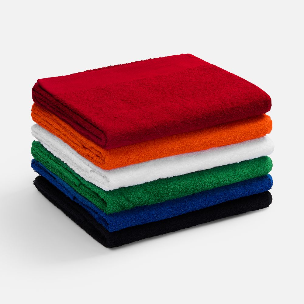 Полотенце Odelle, большое, ярко-синее