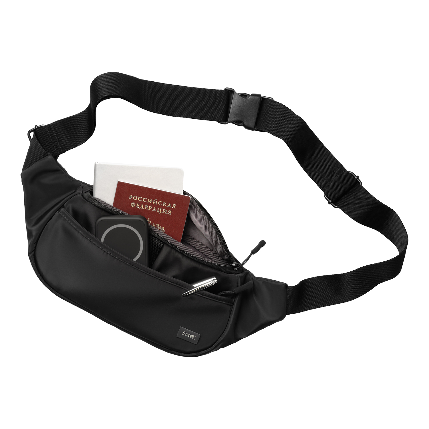 Поясная сумка Бостон (Boston), черный