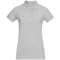 Рубашка поло женская Virma Premium Lady, серый меланж, размер 3XL