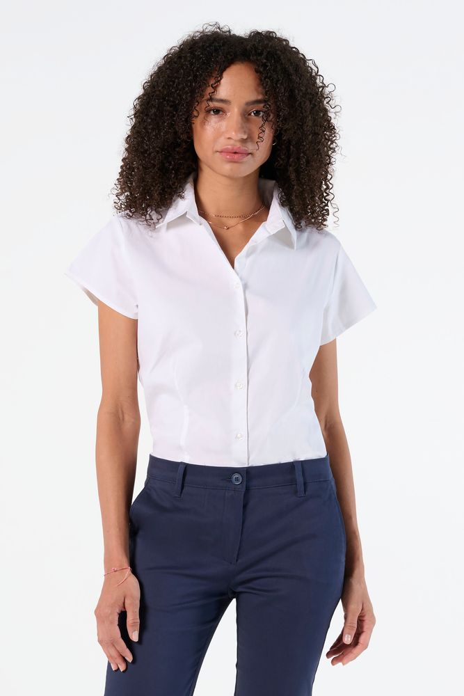 Рубашка женская с коротким рукавом Excess, черная