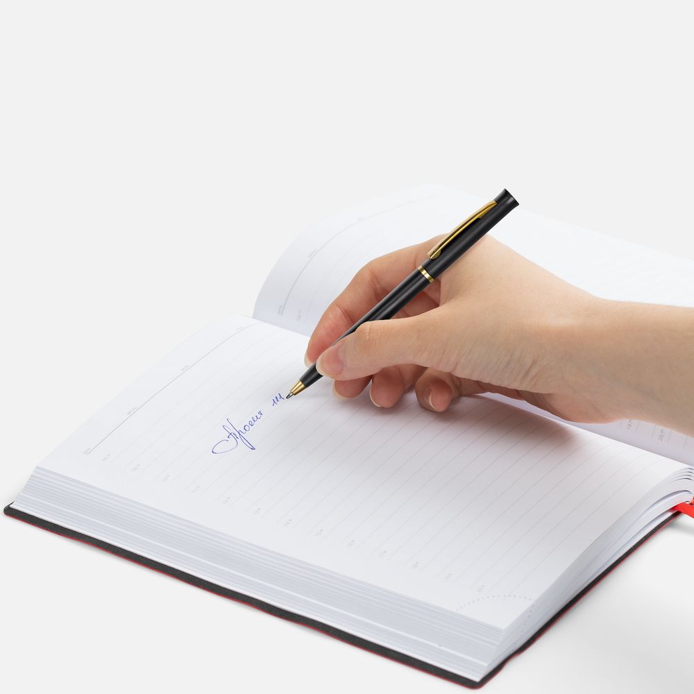 Ручка шариковая Euro Gold, черная