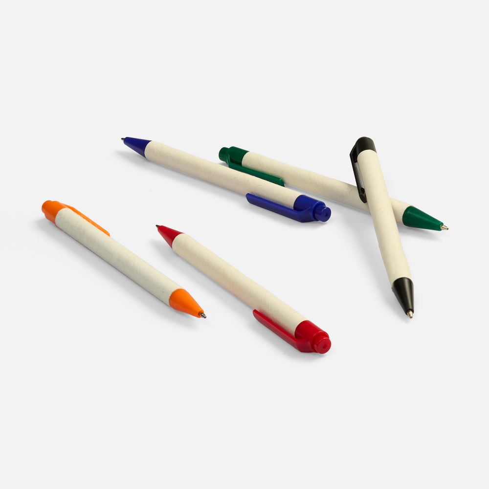 Ручка шариковая MilkMake, красная