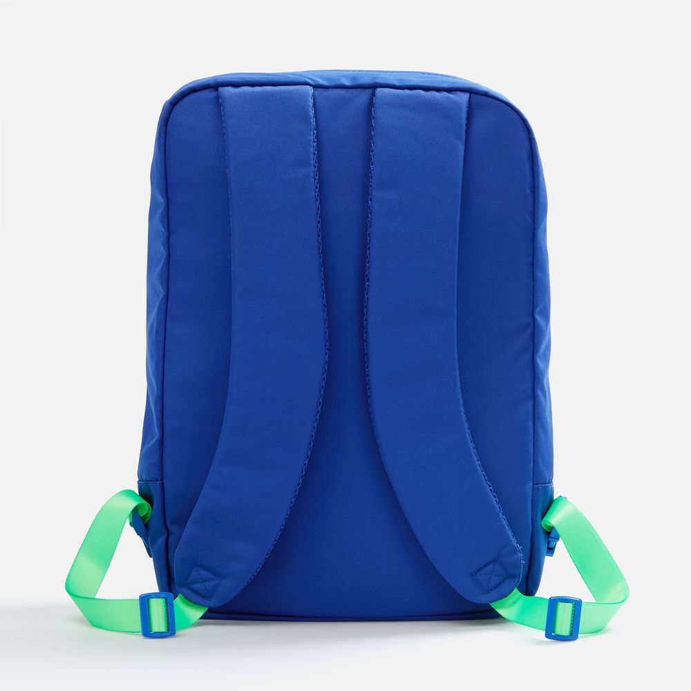 Рюкзак B2, синий с зелеными стропами