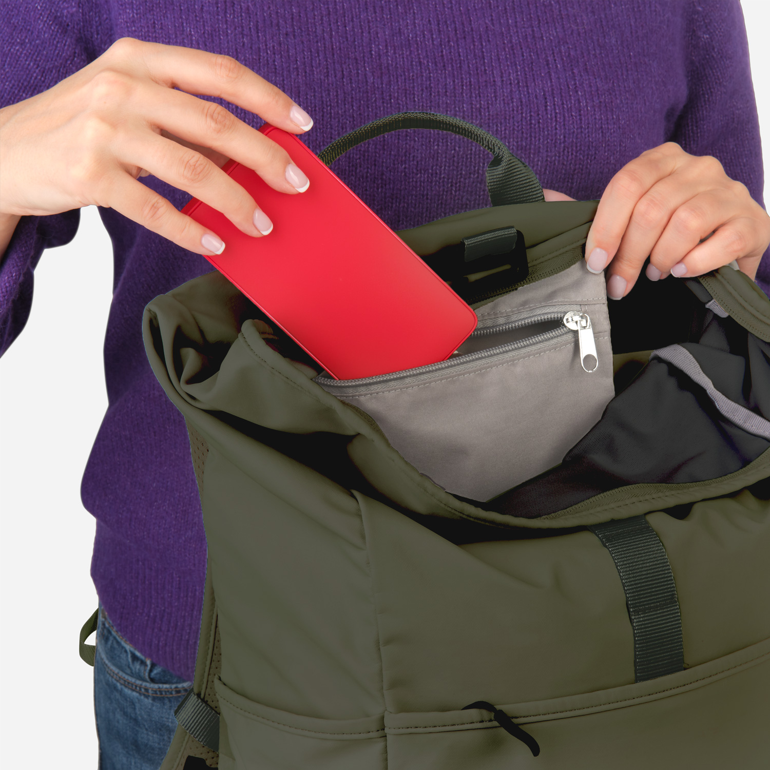 Рюкзак Бостон (Boston), зеленый