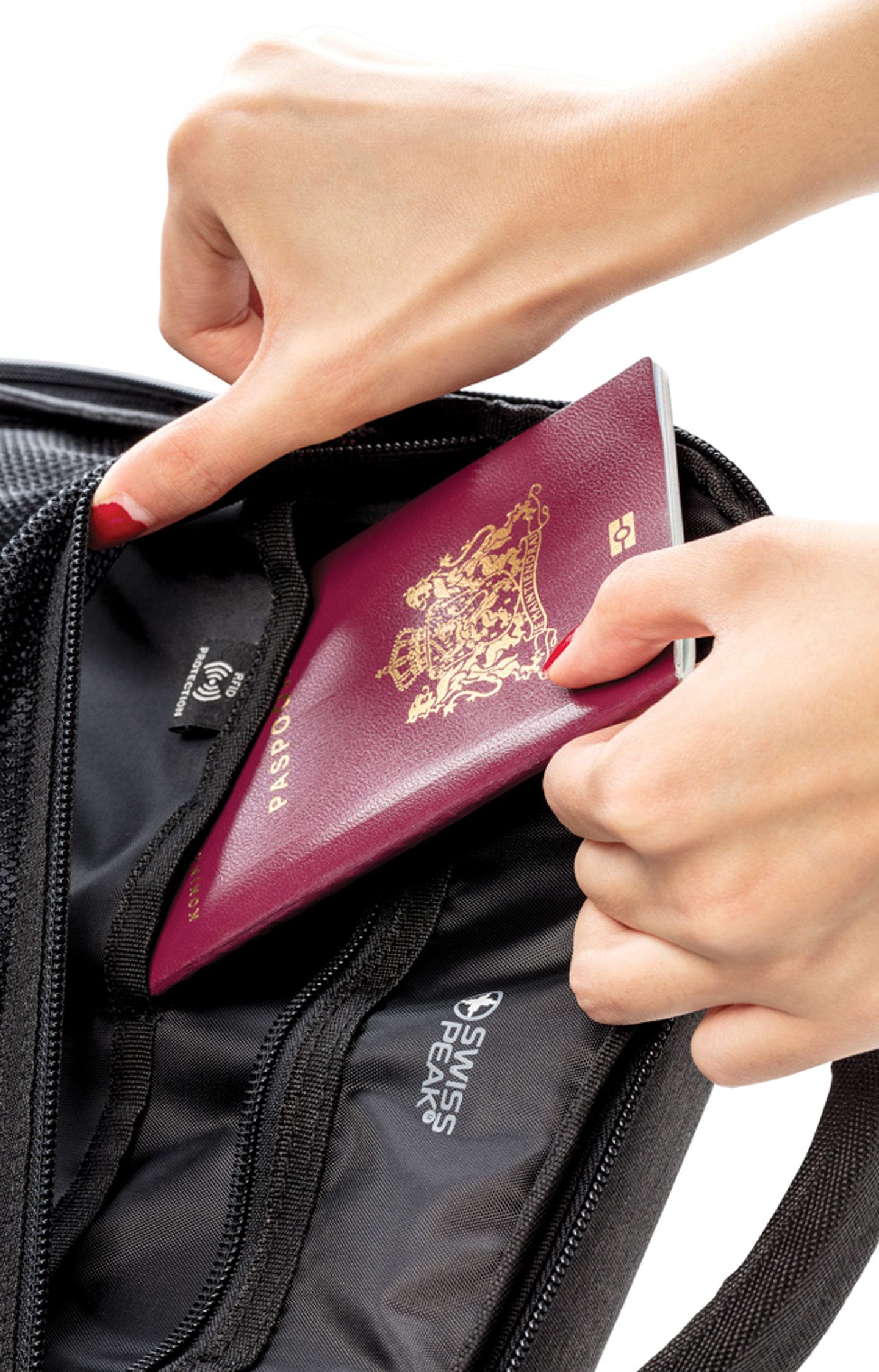 Рюкзак для путешествий Swiss Peak XXL из rPET AWARE™, 17’’