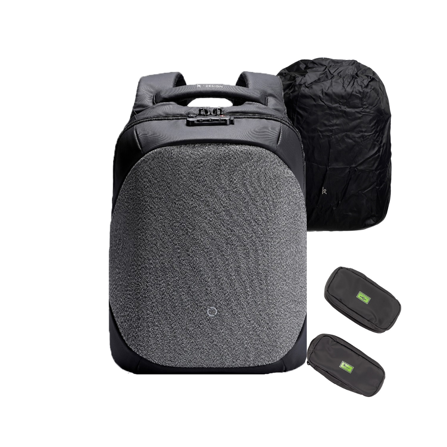 Рюкзак KORIN ClickPack Pro 46х34х16 см, комбинированный черный/серый