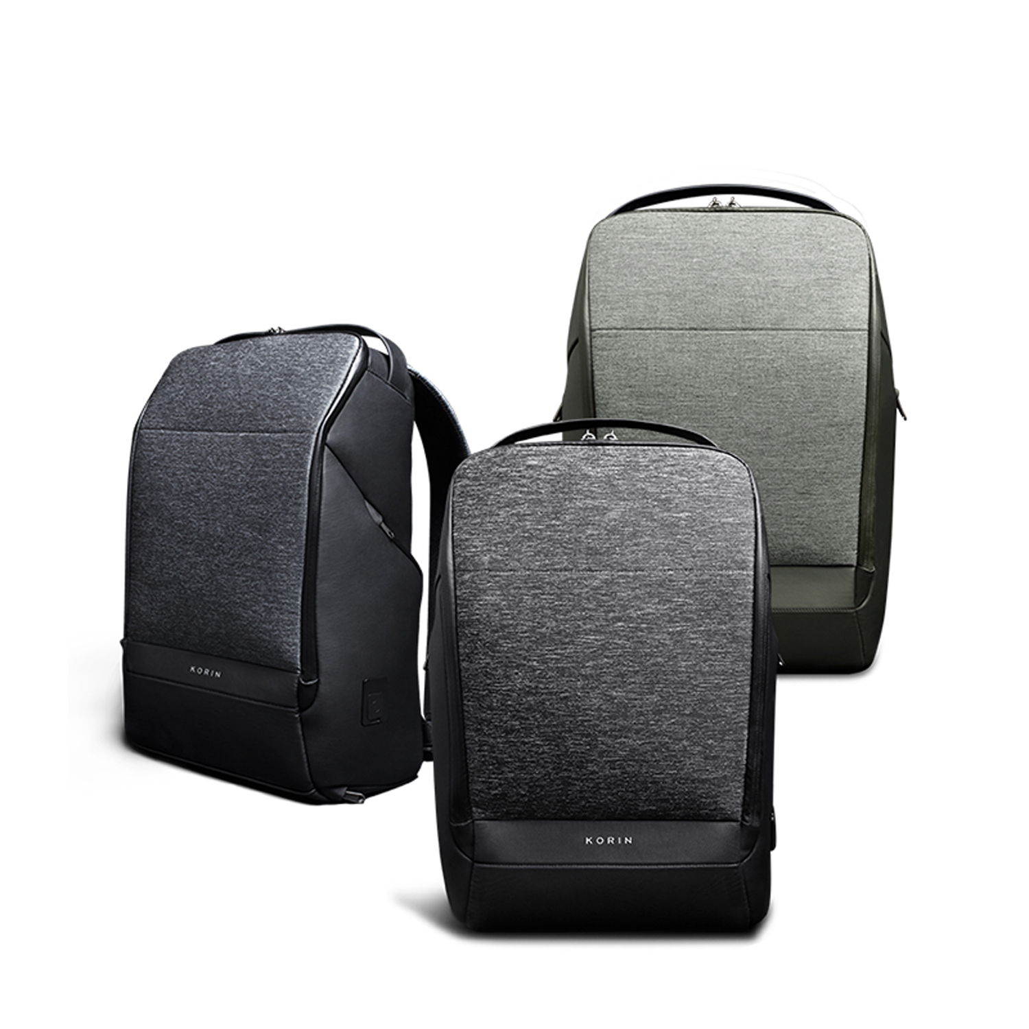 Рюкзак KORIN FlexPack Pro 47х34х18 см, оливковый