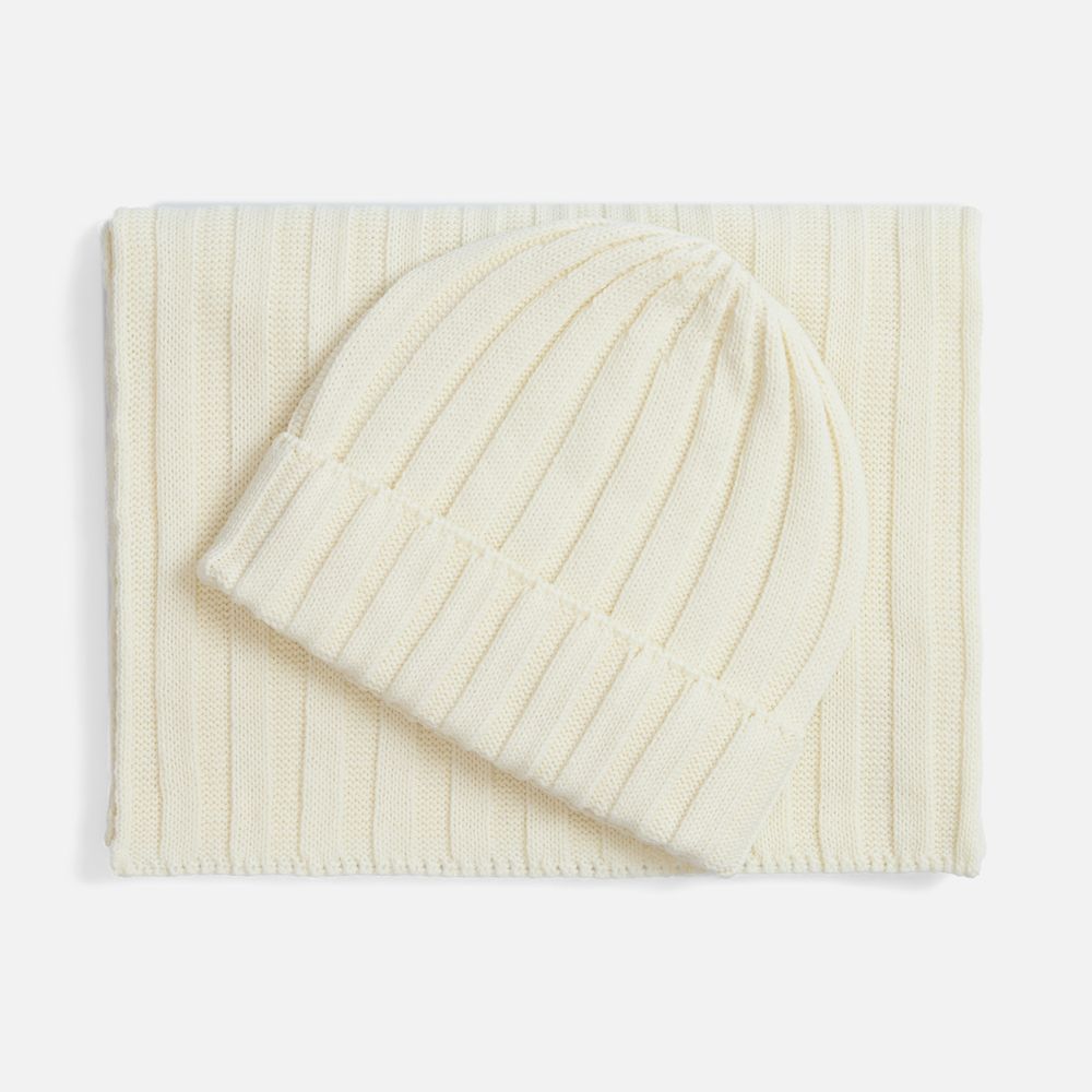 Шапка Metelitsa, белая (молочная)