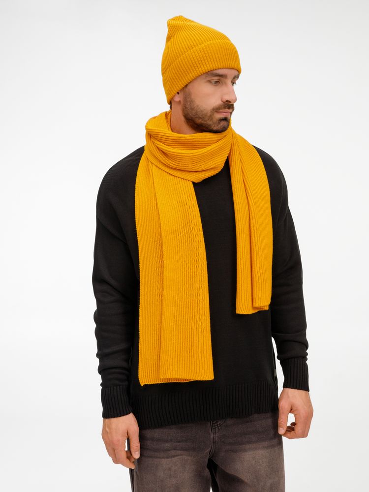 Шапка Nobilis Mono, желтая (медовая)