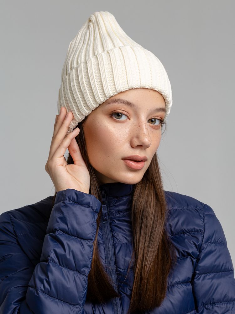 Шапка Norfold, белая (молочная)