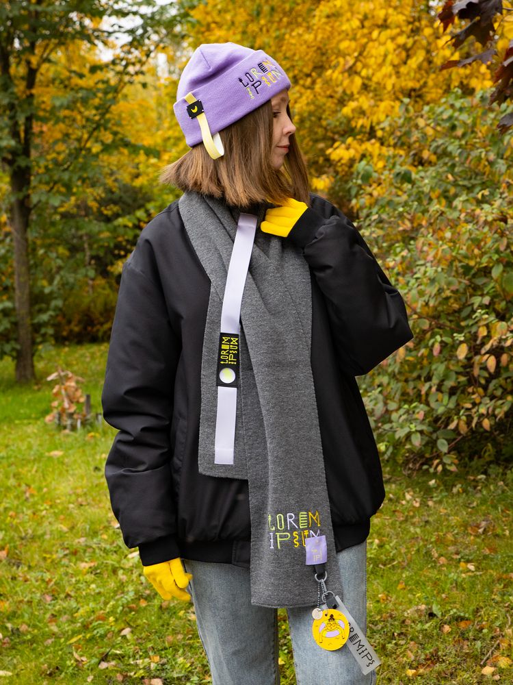 Шапка Urban Flow, фиолетовая