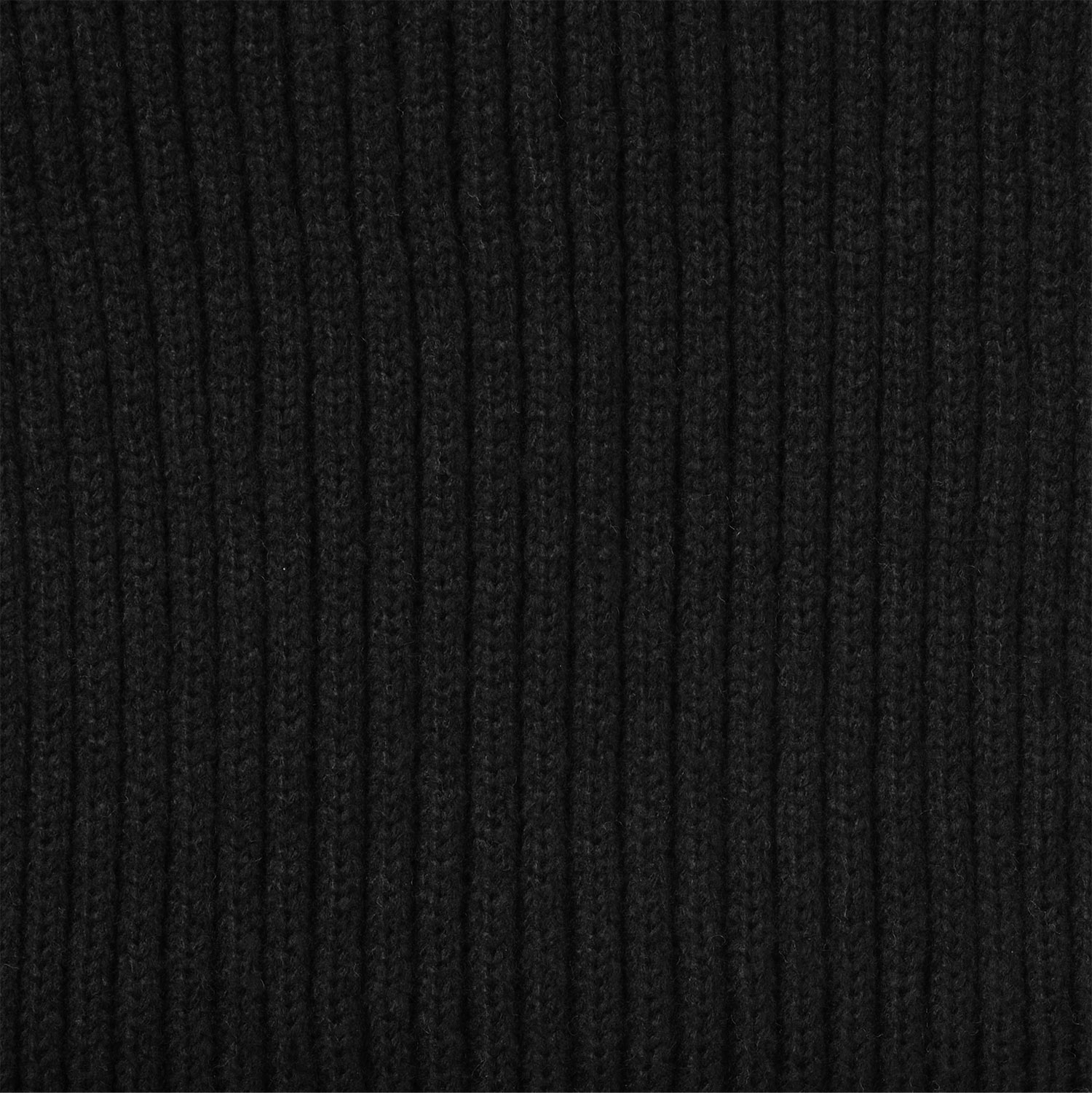 Шарф Форгес (Forges) вязаный, черный