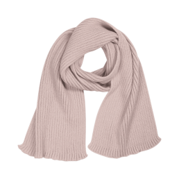 Шарф Форгес (Forges) вязаный, дымчато-розовый