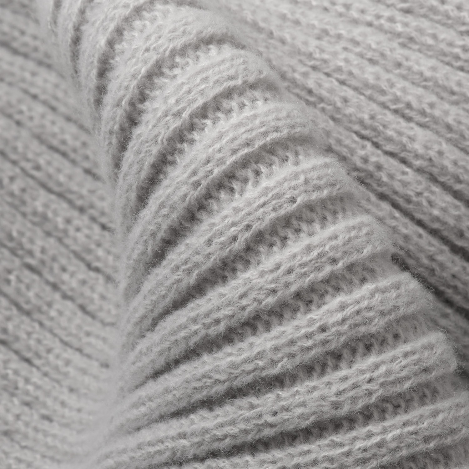 Шарф Форгес (Forges) вязаный, серый