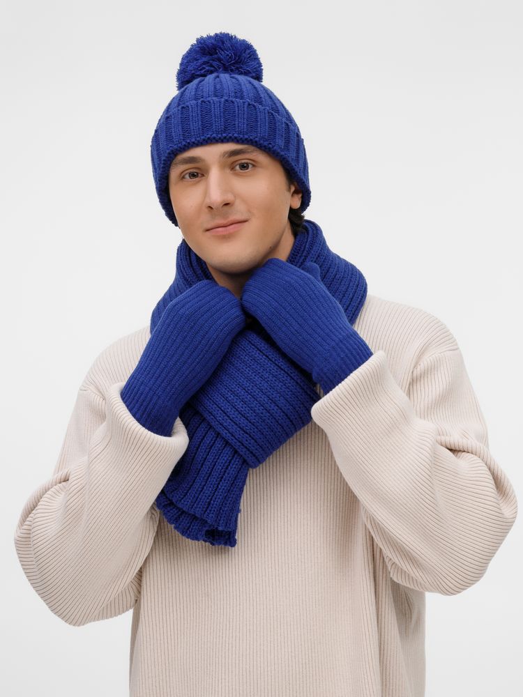 Шарф HappyGo, синий