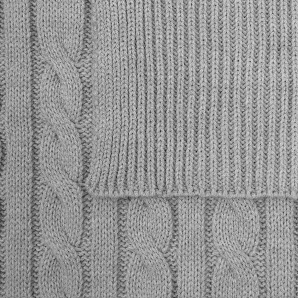 Шарф Heat Trick, серебристо-серый меланж