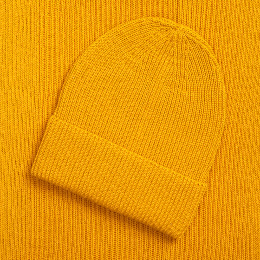 Шарф Nobilis Mono, желтый (медовый)