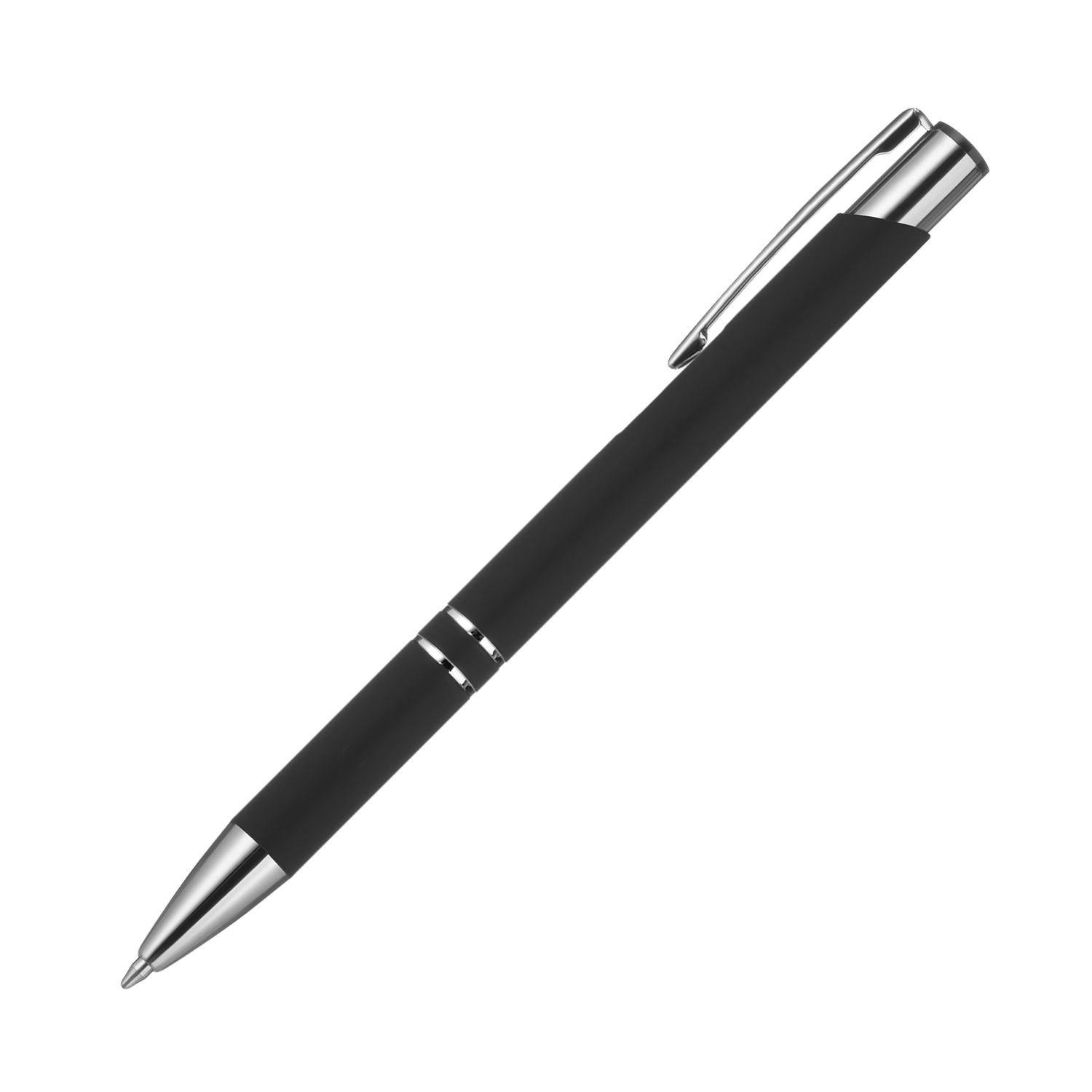 Шариковая ручка Альфа (Alpha), черная