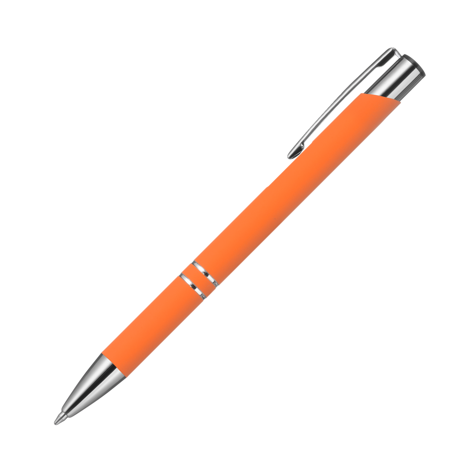 Шариковая ручка Альфа (Alpha), оранжевая