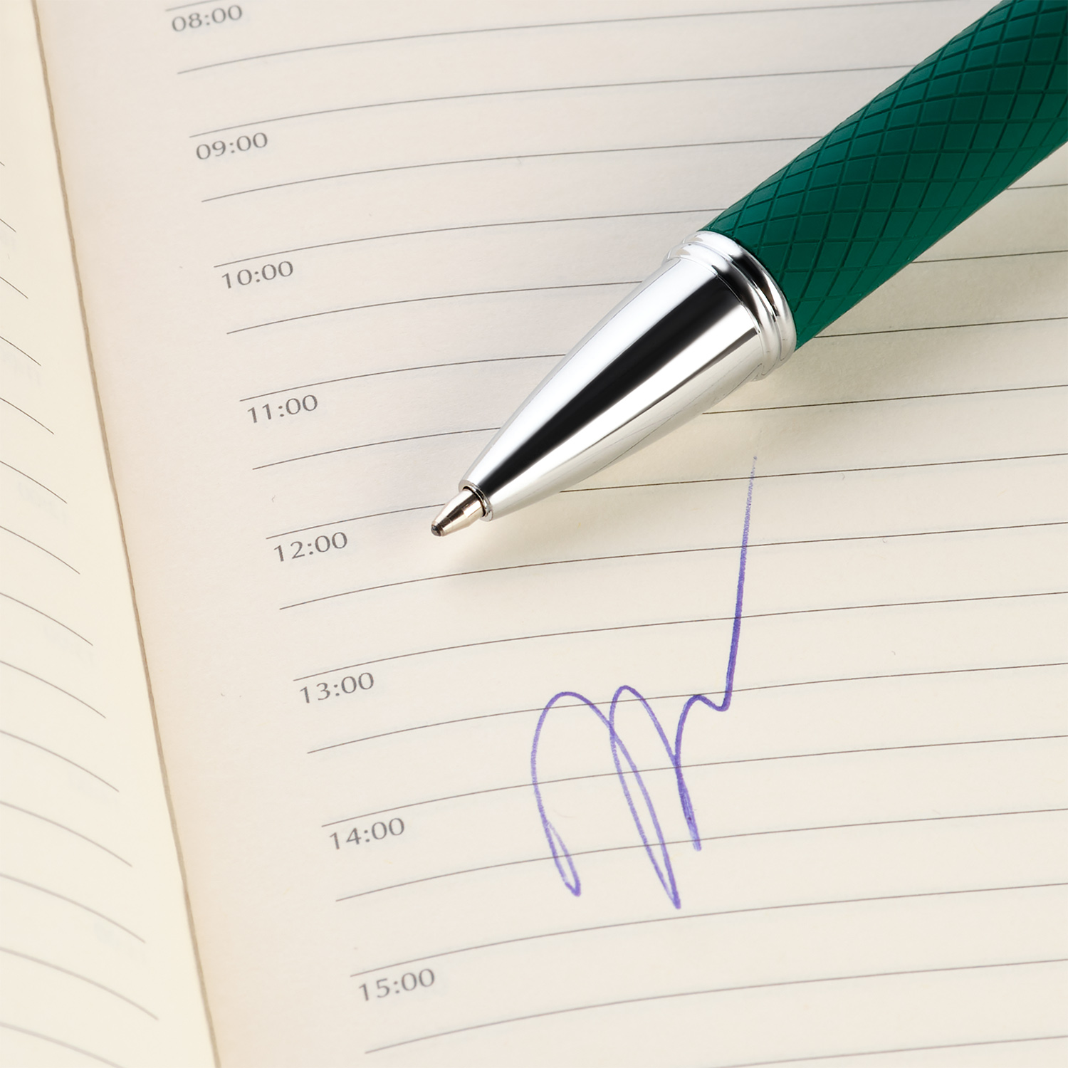 Шариковая ручка Альт (Alt), зеленая