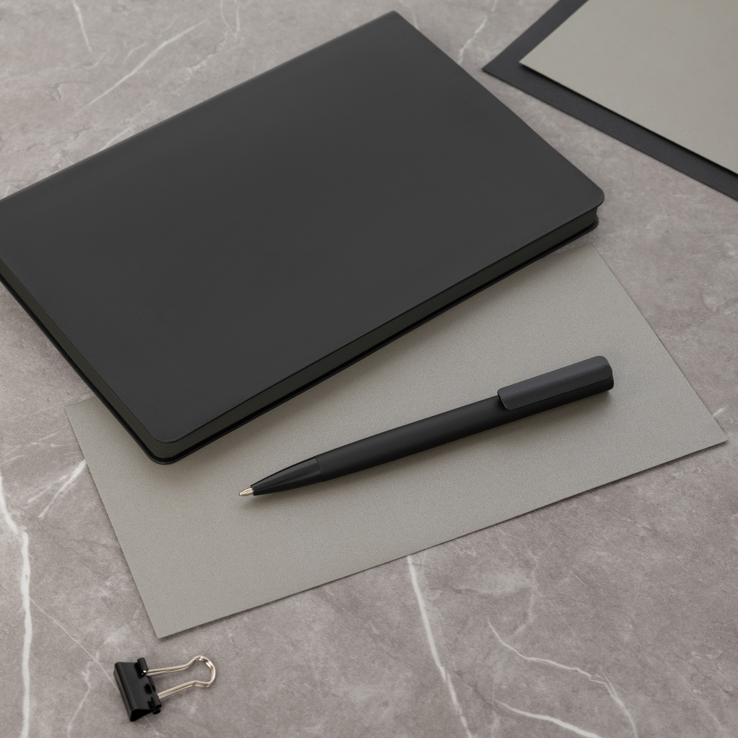 Шариковая ручка Аспен (Aspen), черная