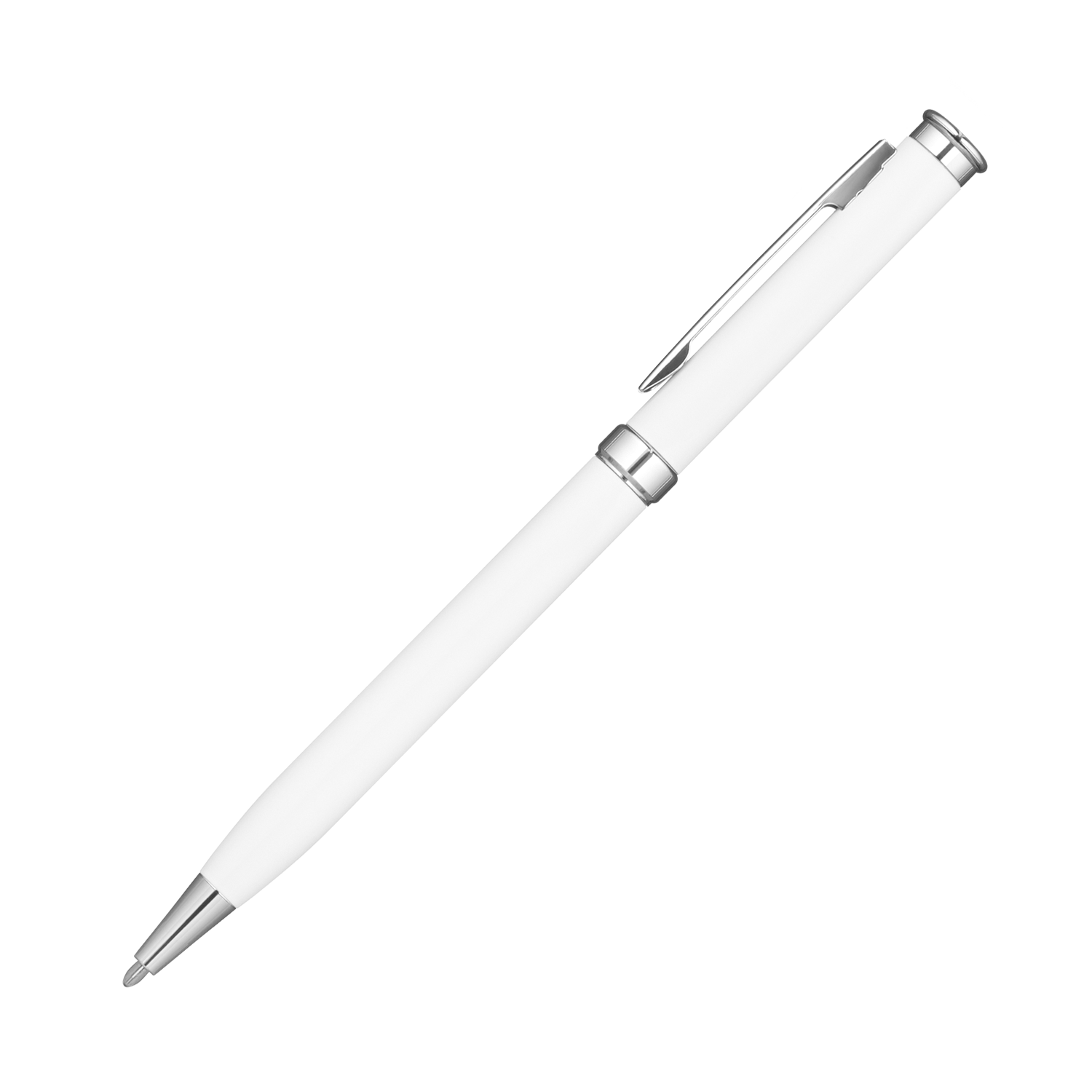 Шариковая ручка Бенуа (Benua), белая
