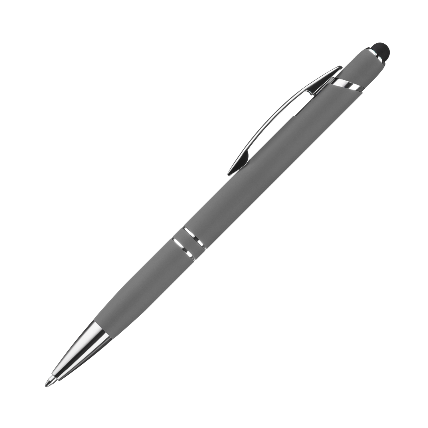 Шариковая ручка Комет Нео (Comet NEO), серая