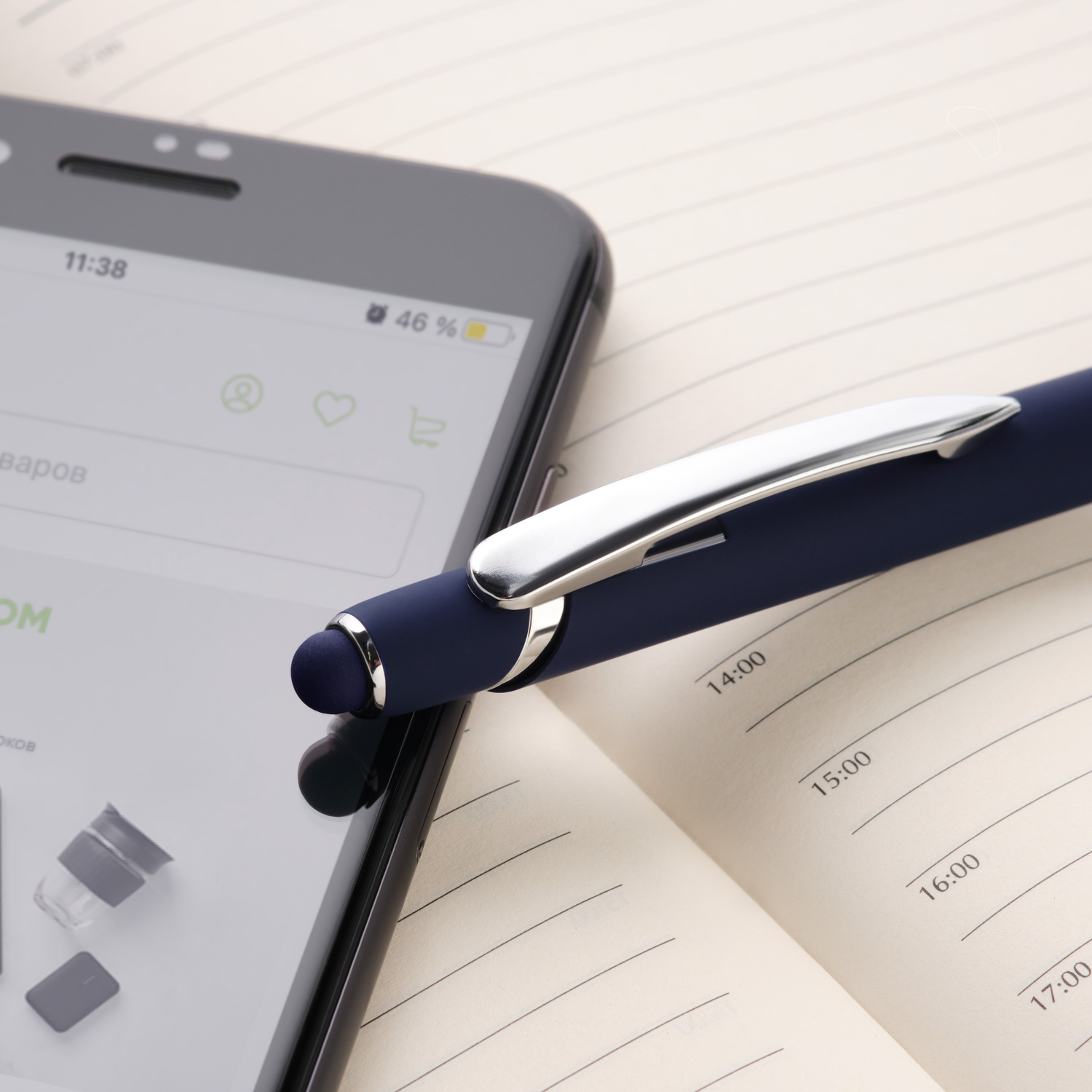 Шариковая ручка Комет Нео (Comet NEO), синяя